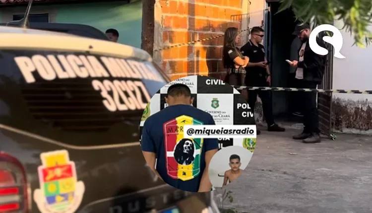 Homem é preso suspeito de matar a tiros a companheira grávida de 3 meses em Granja