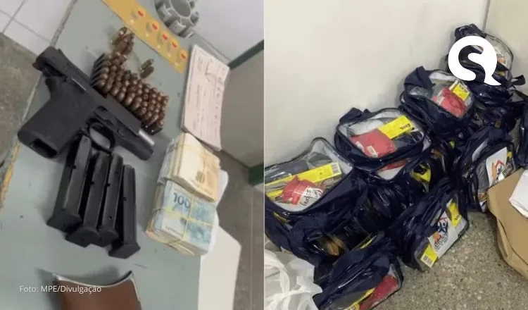 Candidata é investigada com dinheiro, medicamentos e armas para compra de votos no Ceará