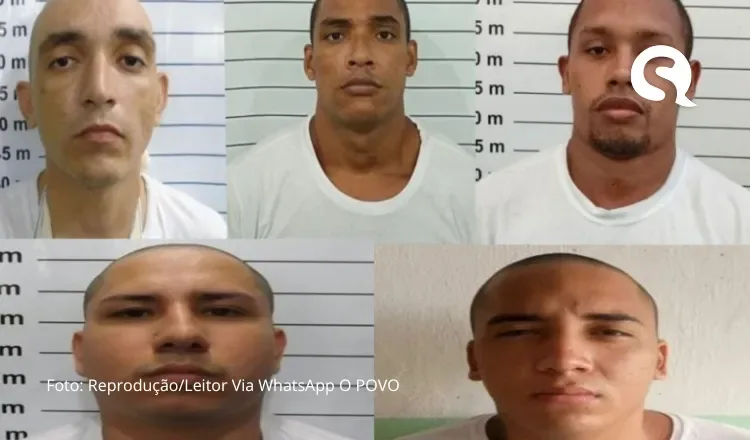 Cinco presos fogem da CPPL 4 , em Itaitinga; um foi recapturado