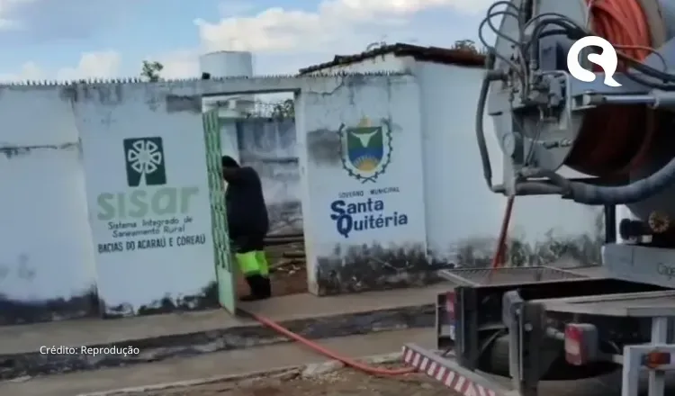 Após Trapiá, Governo inspecionará qualidade da água em toda a Santa Quitéria