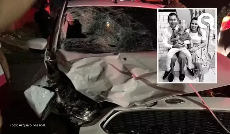 Casal morre e filho de 7 anos fica ferido após família ser atropelada por carro a caminho de igreja no Ceará