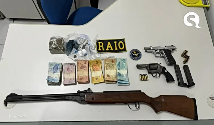 Suspeita de utilizar comércio para vender drogas em Sobral é presa em flagrante pela PMCE