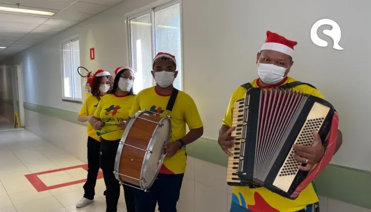 Hospital em Sobral promove ação com música e comidas para os seus pacientes