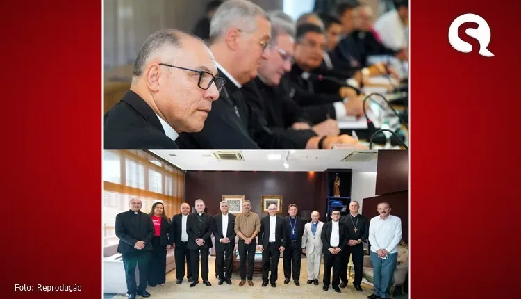Elmano recebe bispos de todas as dioceses do Ceará e consolida relação com a Igreja Católica
