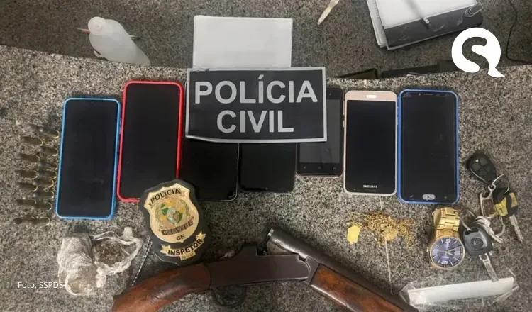 Polícia captura dois suspeitos de invadir casa, roubar moto, agredir casal e pisotear cadela
