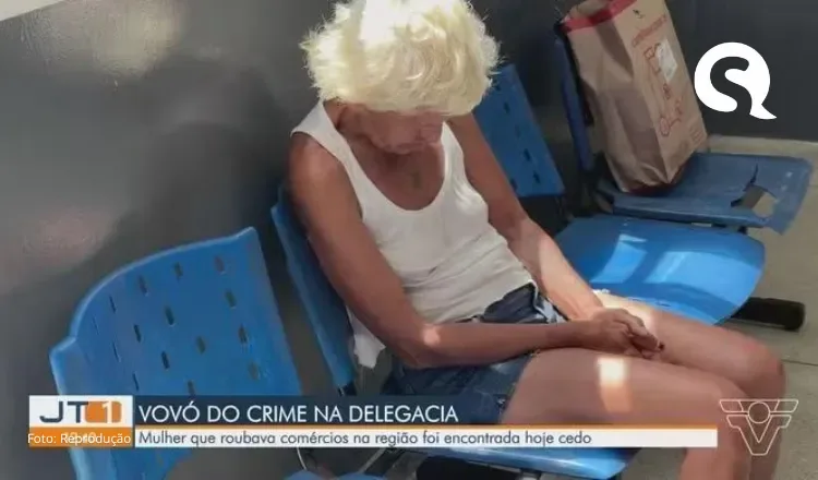 ‘Vovó do crime’ é detida após série de furtos, mas será liberada; entenda o caso