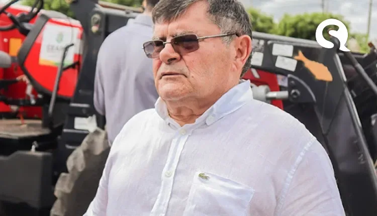 Prefeito reeleito de Santa Quitéria, preso por suspeita de envolvimento com facção, vai a prisão domiciliar