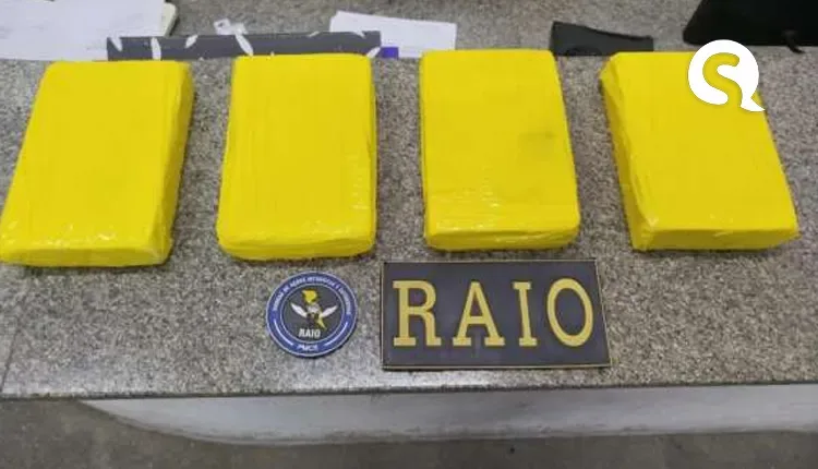 Polícia prende suspeito e apreende mais de 4 kg de drogas em Itapajé