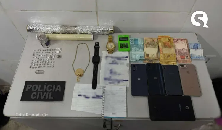 Polícia Civil captura em flagrante integrante de grupo criminoso e apreende drogas em Camocim