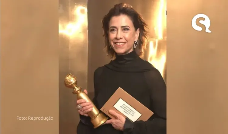 Fernanda Torres vence Globo de Ouro de melhor atriz na categoria Drama, por “Ainda Estou Aqui”