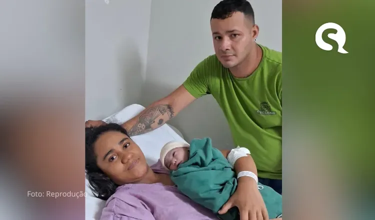 Luís Gael do distrito de Jaibaras é o primeiro bebê de 2025 nascido na Santa Casa de Sobral