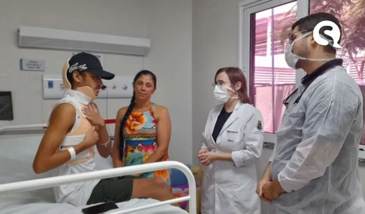 Rapaz com risco de perder movimentos se recupera após cirurgia em Sobral