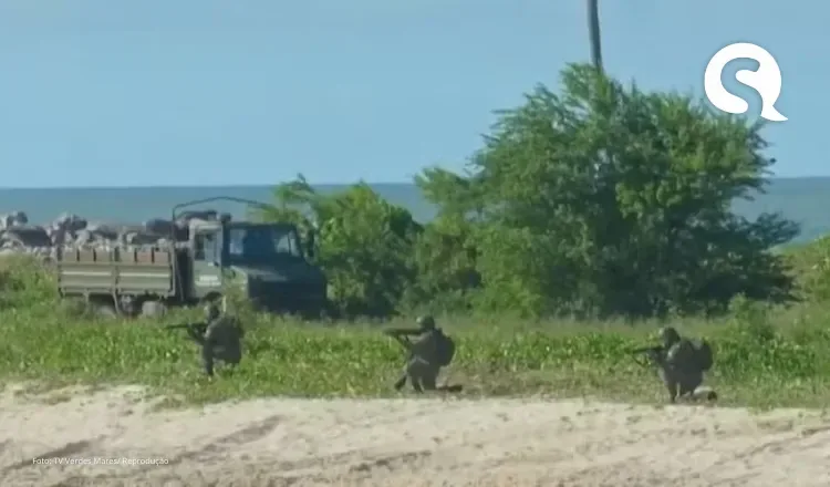 Militares do Brasil e da França fazem treino tático em Fortaleza