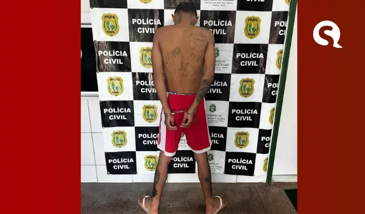 Suspeito por crime de homicídio é preso em operação conjunta entre Polícia Civil e RAIO em Santana do Acaraú