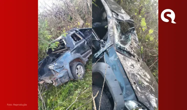 Acidente na CE-085 deixa quatro feridos entre Camocim e Barroquinha