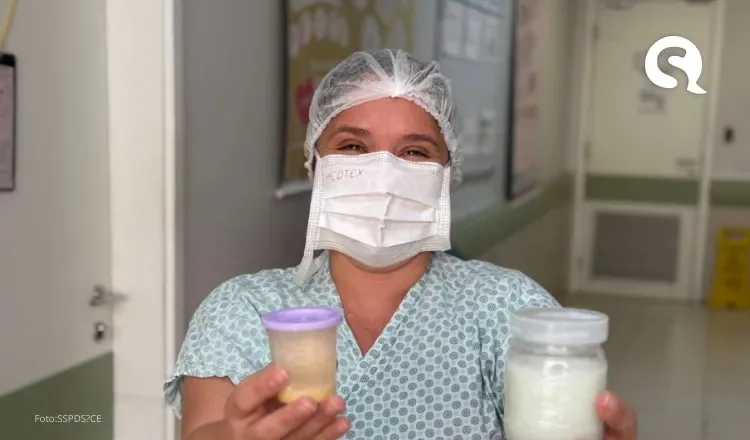 Gesto de amor que salva vidas: Hospital Regional Norte de Sobral registra número recorde de doação de leite humano no mês de março