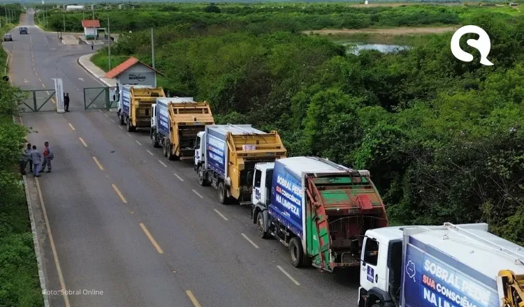 Prefeitura de Sobral fecha acordo para quitar dívida com consórcio de resíduos sólidos e caminhões voltam a operar normalmente
