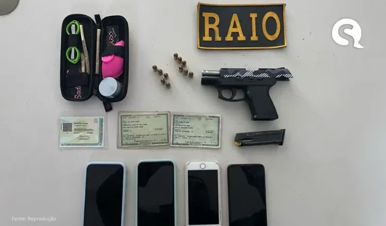 PMCE aborda trio em motocicleta e apreende pistola em Jijoca de Jericoacoara