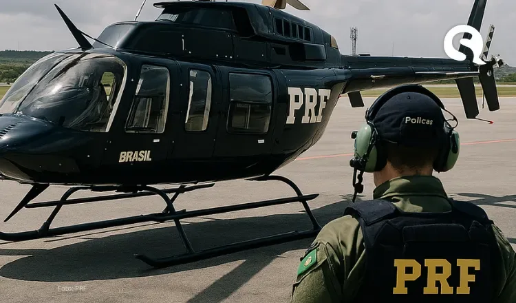 Helicóptero da PRF começa a operar no Ceará pela primeira vez