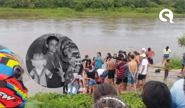 Após horas de buscas, corpo de jovem desaparecido no rio Coreaú é encontrado por populares, em Granja