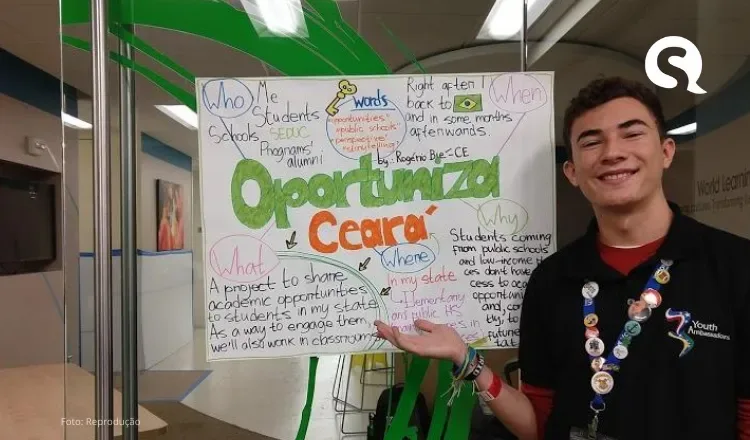 Cearense de Santa Quitéria, ex-aluno da rede pública, conquista bolsa de mestrado nos Estados Unidos