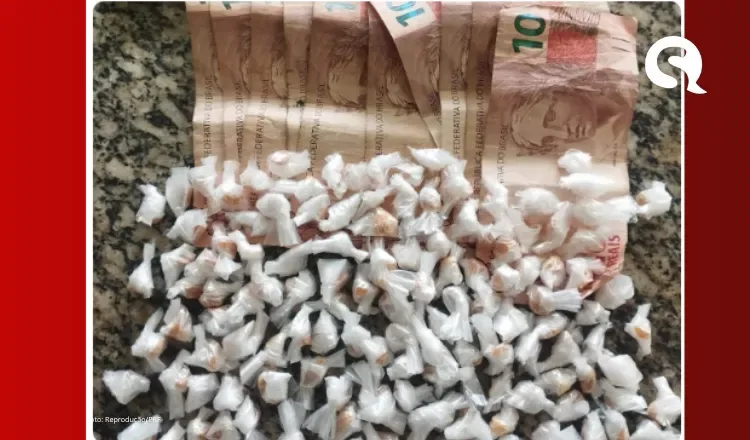 Adolescente de Tianguá é flagrada com centenas de pedras de crack
