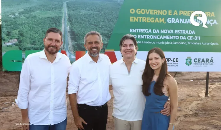 Com investimento de R$ 43 milhões em parceria, Governo do Ceará entrega nova estrada que liga sede de Granja a distritos
