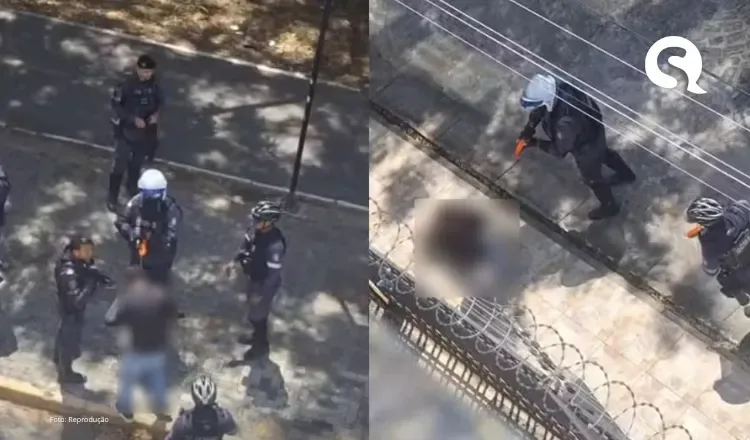 Guarda Municipal de Sobral é investigado por usar arma de choque contra motoboy que não esboçou reação