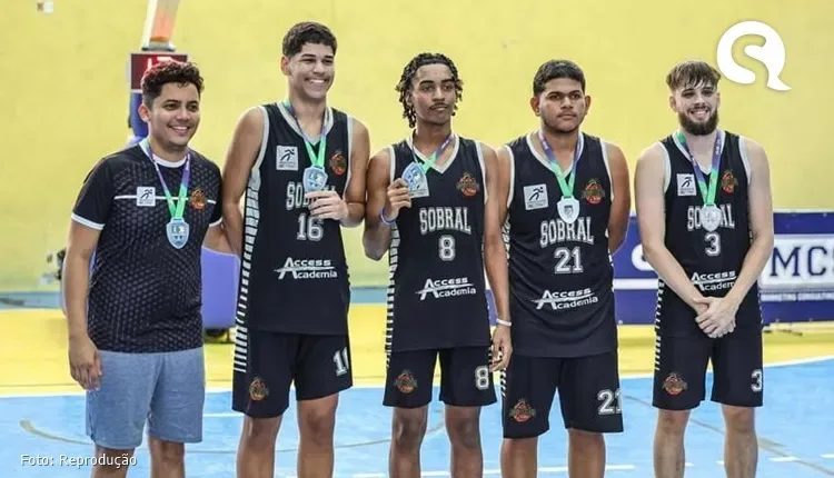 Equipe de basquete sobralense conquista duas classificações para fase nacional do Campeonato Brasileiro com apoio da Prefeitura de Sobral