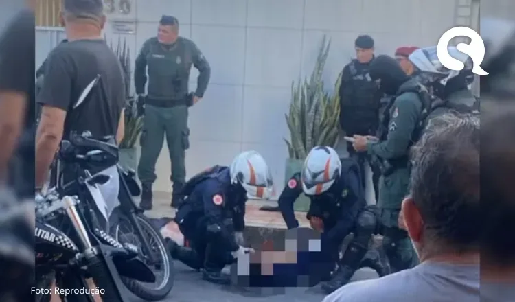 Criminoso morre e comparsa sofre tentativa de linchamento ao tentarem roubar arma de policial em Fortaleza