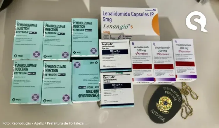Empresa é interditada em Fortaleza por suspeita de falsificar medicamento usado no tratamento de câncer