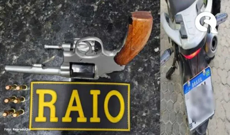 Após acompanhamento tático, PMCE captura dupla com arma de fogo