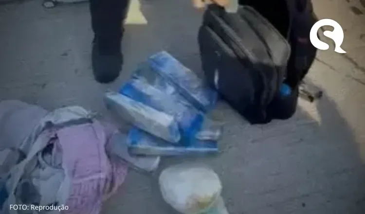 Jovem é presa com quase 8 quilos de maconha em ônibus interestadual