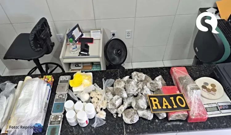 Polícia Militar apreende quase quatro quilos de drogas e arma de fogo durante diligências