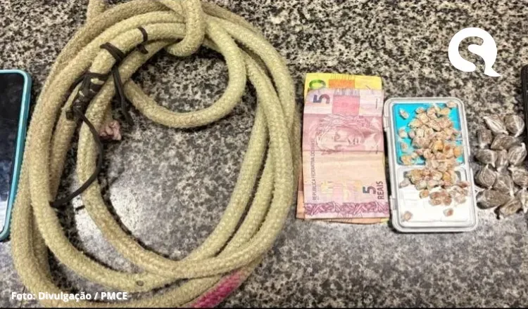 Polícia Militar resgata jovem amarrado que estava prestes a ser executado, em Maracanaú/CE