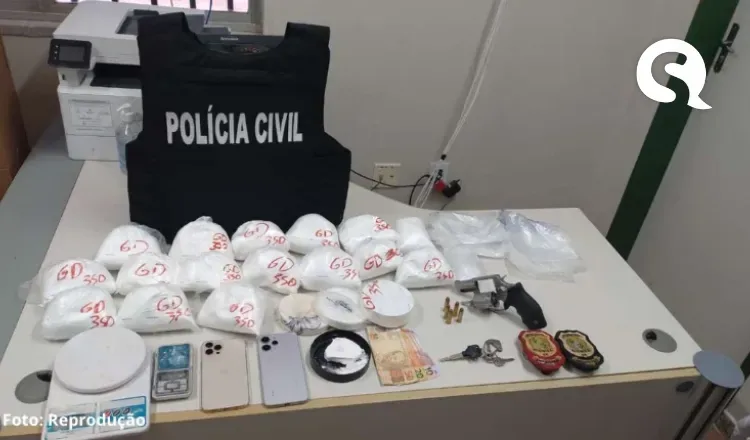 Suspeito é preso com mais de 6 quilos de drogas pela PCCE em Massapê