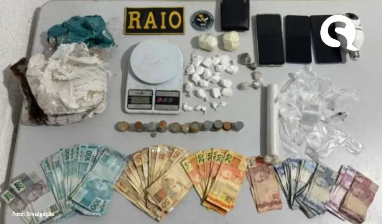Ação da Polícia Militar resulta em prisão de casal e na apreensão de drogas