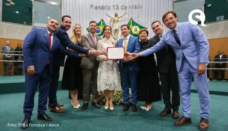 Assembleia concede Medalha Herbert de Souza à primeira-dama do Ceará Lia de Freitas