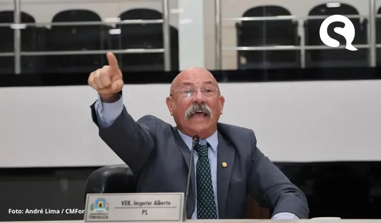 Câmara de Fortaleza aprova punição a Inspetor Alberto por acusar PT de ligação com crime organizado
