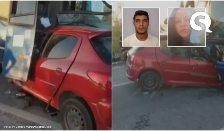 Cantor e a namorada morrem em colisão frontal entre carro e ônibus no Ceará