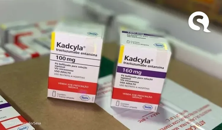 Ceará recebe primeiro lote de medicamento para tratamento do câncer de mama no SUS