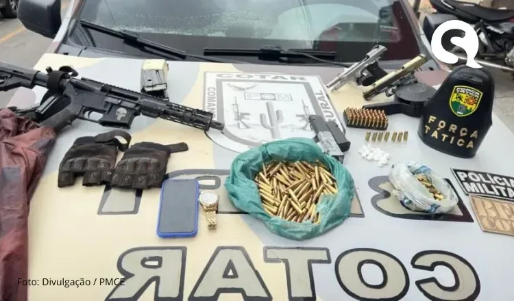 Dois criminosos morrem em confronto com a polícia durante operação