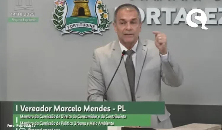 “E um crime contra o tesouro municipal”, afirma ver. Marcelo Mendes sobre empréstimo de 200 milhões da prefeitura de Fortaleza.