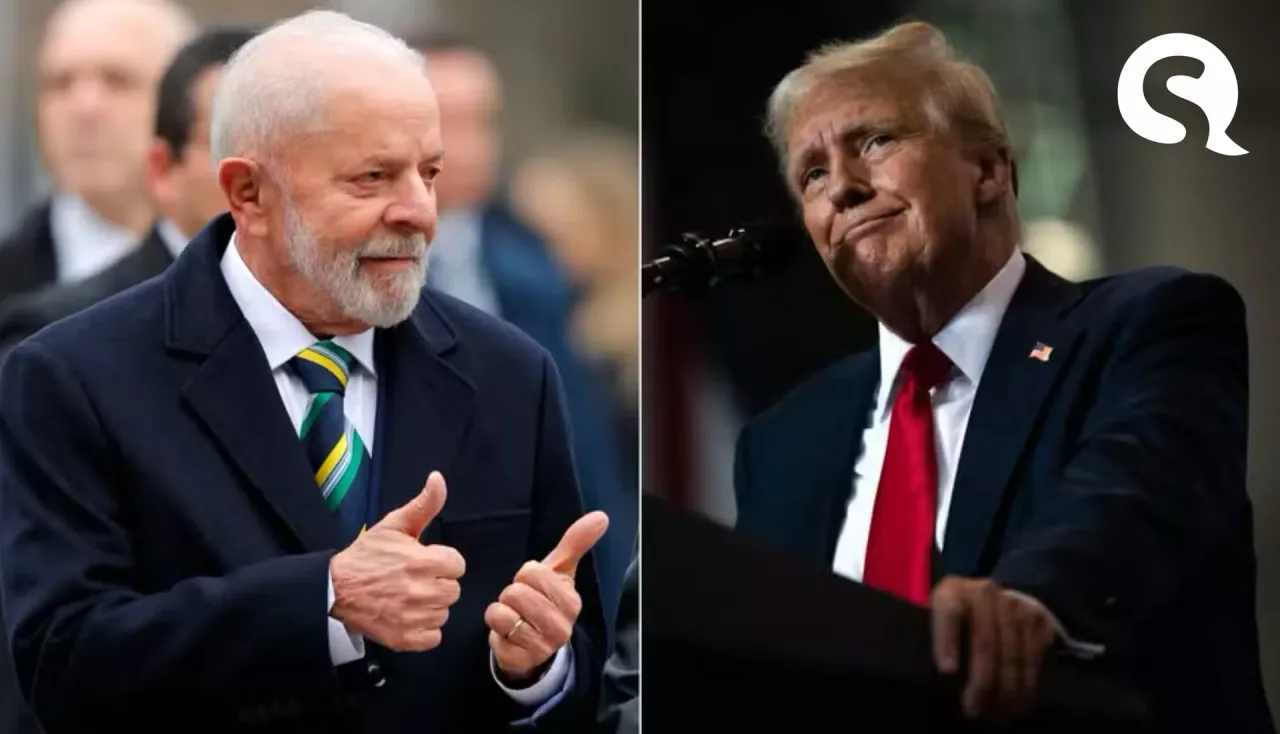 Trump chama Lula de “bom homem” e diz que pretende “fazer negócios” com o Brasil