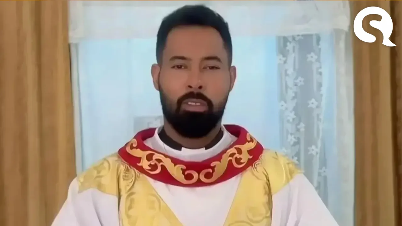 Padre flagrado com noiva de fiel é afastado; novo pároco assume igreja