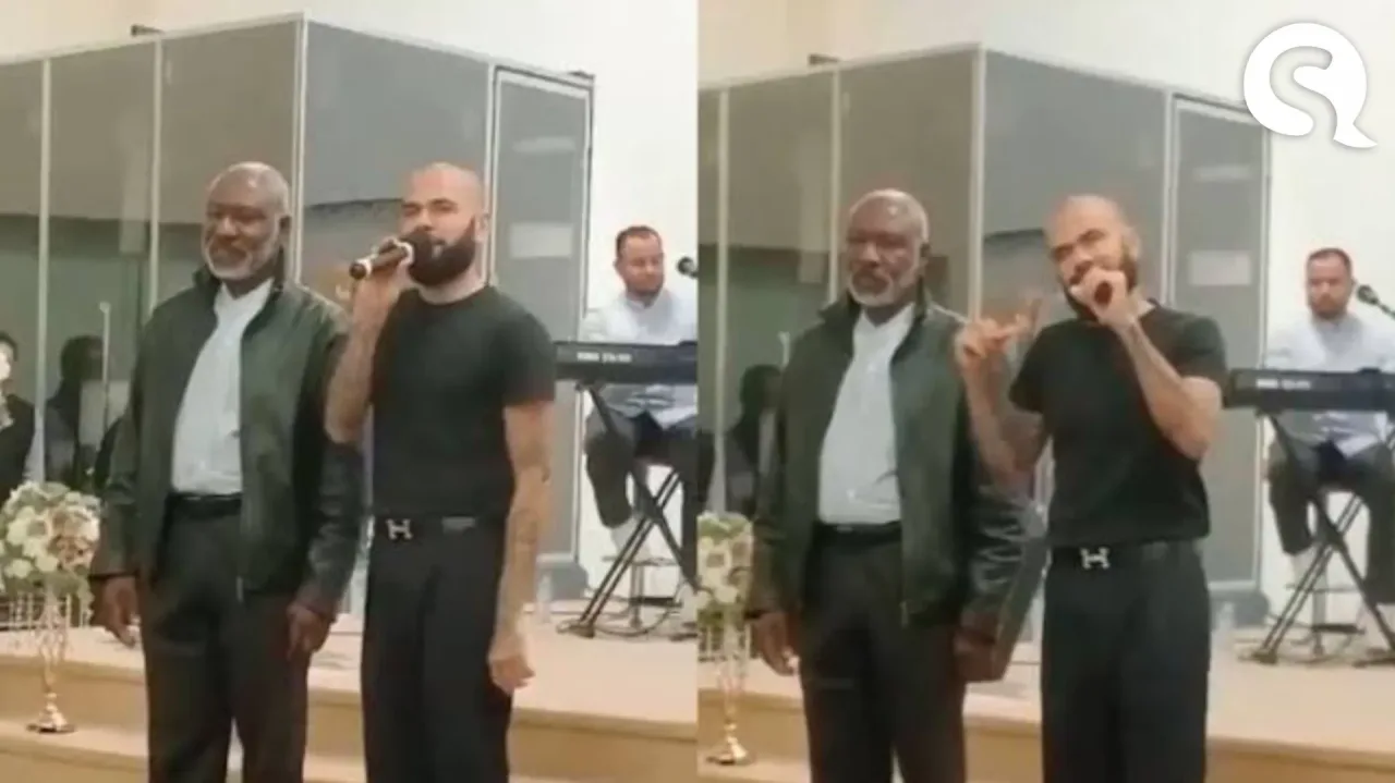Daniel Alves reaparece em público como pastor após anulação de condenação