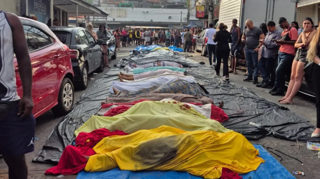 Operação na Penha e no Alemão pode ter mais de 100 mortos, diz governo do Rio