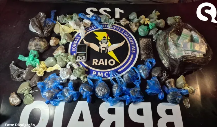 Polícia Militar prende suspeito de tráfico de drogas e apreende maconha em residência em Sobral