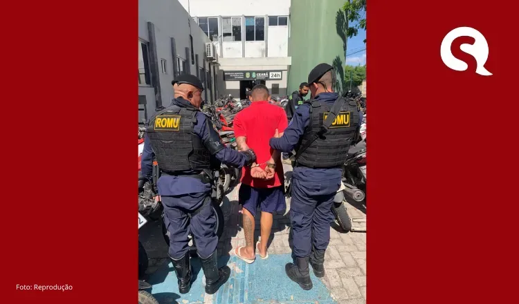 Romu detém  suspeito de extorsão e ameaça no centro de Sobral