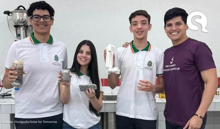 Alunos do CE criam filtro para tratar água e chegam à final de programa nacional